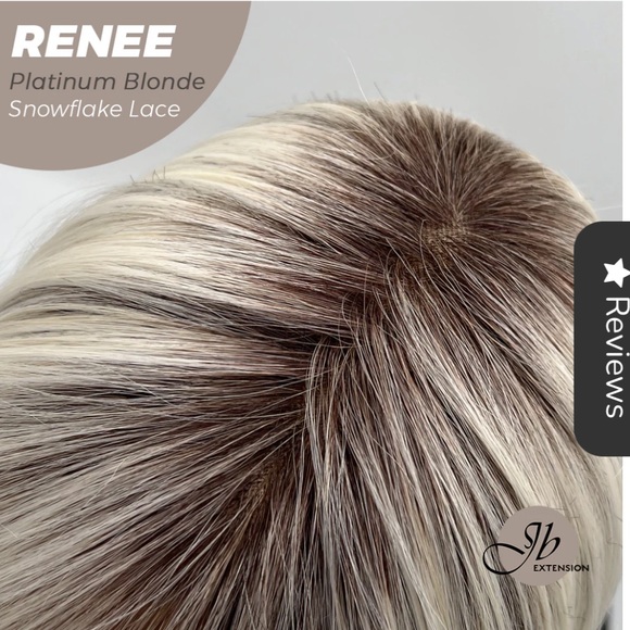 JBEXTENSION Renee - Platinum Blonde BNWT | Synthetic Lacefront Wig - Picture 5 of 8